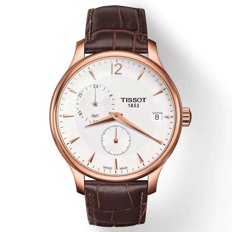 Women's Heritage Watches for Modern Aviation-Tissot T-Classic Silver Dial Men 42mm