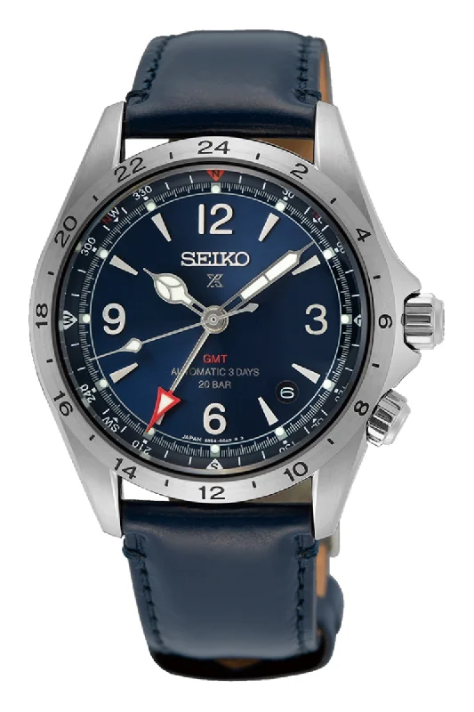 Men's Asian Made Design Dress Watches for Affordable Options-Seiko Prospex Alpinist GMT SPB377