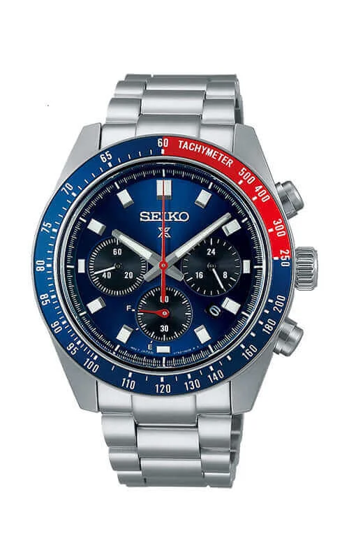 Men's Seiko Digital Style Watches-Seiko Prospex Speedtimer Watch SSC913P1