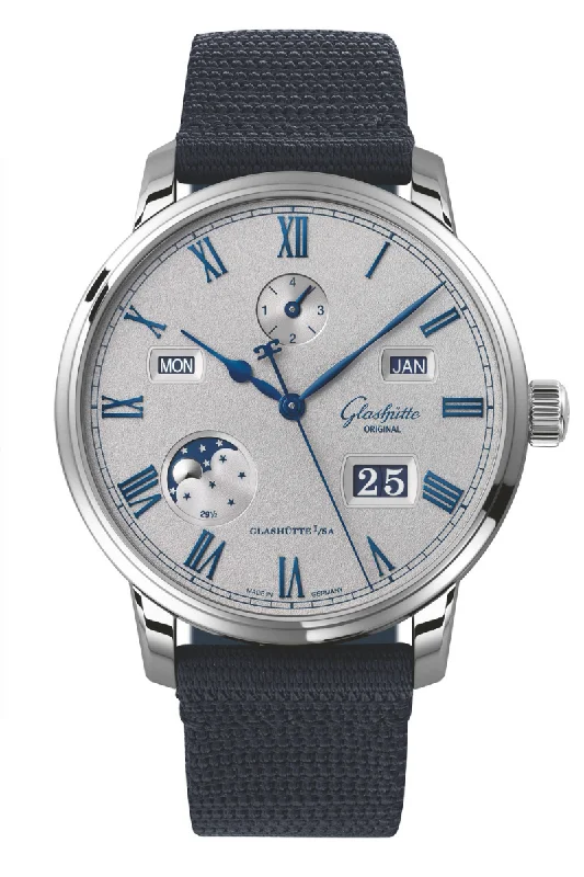 Men's German Made Design Dress Watches for Engineering Excellence-Glashütte Original Senator Excellence Perpetual Calendar 1-36-12-03-02-64