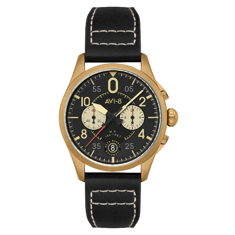 Men's Quartz Chronograph Watches-Void Black