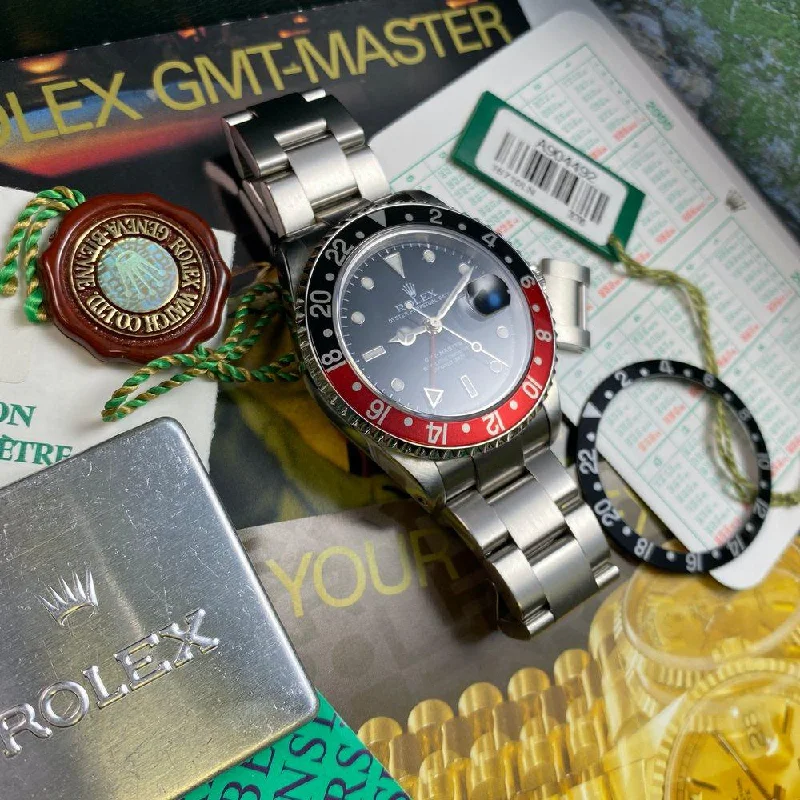 Women's Rolex Lady-Datejust Watches-Rolex GMT Master II 16710 Coke (2000)