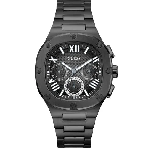 Women's Pilot Watches for Technological Innovation-Guess Dress Black Dial Men 42mm GW0572G3