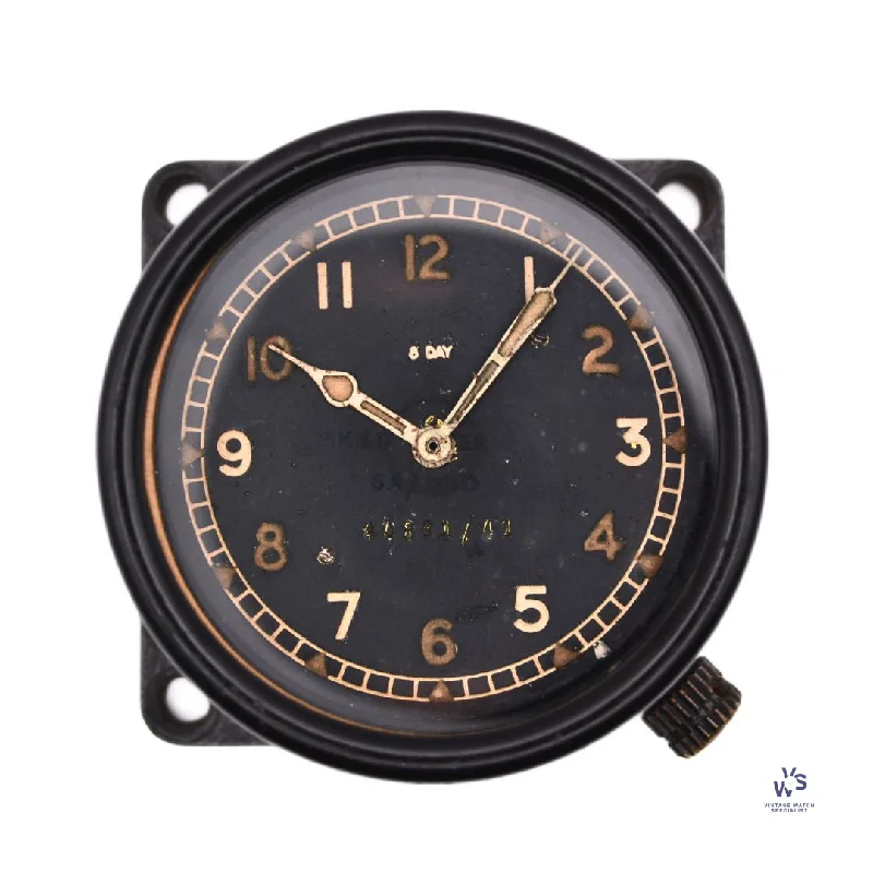 Men's Military Watches with Peacekeeping Missions-Smiths MK 2 - 8 Day RAF Clock - Dated 1941