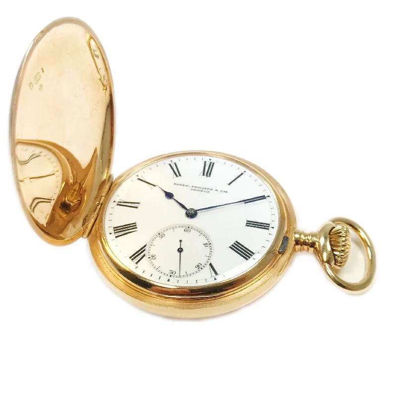 Men's Patek Philippe Watches with Anniversary Editions-Patek Philippe Pocket Watch 18k Gold- Pre-Owned