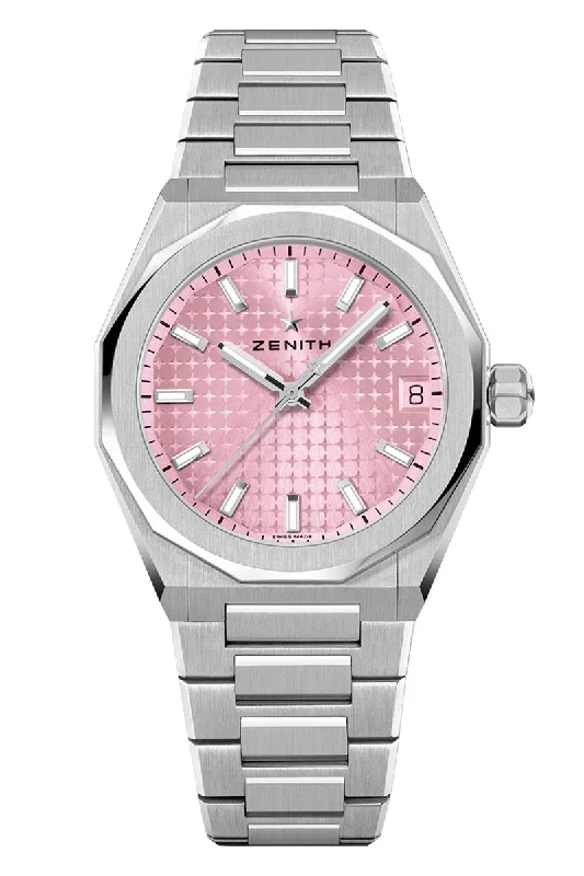 Men's Fashionable Style Dress Watches for Trendy Looks-Zenith Defy Skyline 36mm 03.9400.670/18.I001