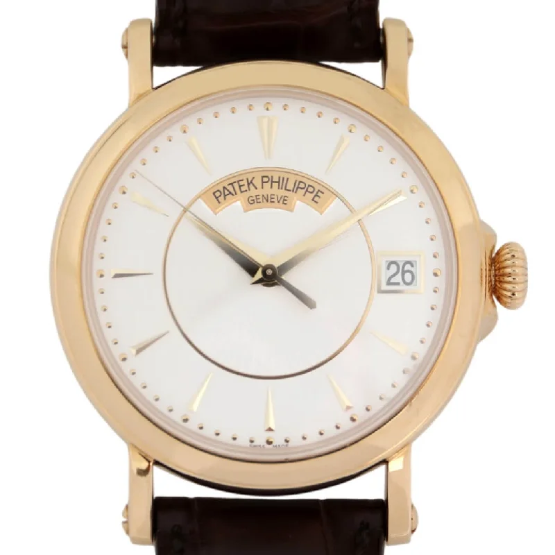 Men's Patek Philippe Watches with Barometer Calibration-Patek Philippe Calatrava 5153J-001, 18k Gold, 2009