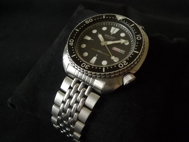 Men's Seiko Japanese Made Watches-Beads of Rice Bracelet (Seiko 6309)