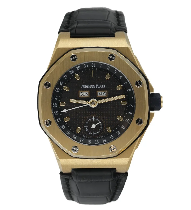 Men's Audemars Piguet Special Edition Watches-Audemars Piguet Royal Oak Offshore 25808BA 18K Yellow Gold Archives Papers