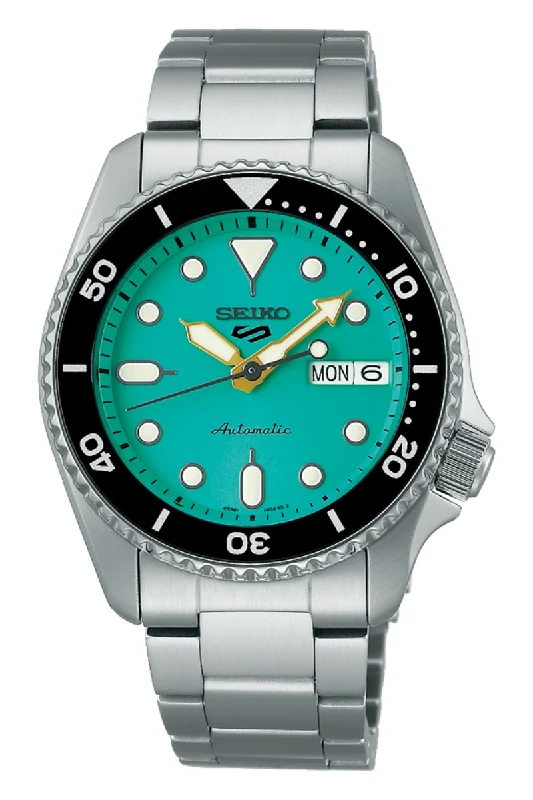 Men's Local Brand Style Dress Watches for Community Support-Seiko 5 Sports SRPK33
