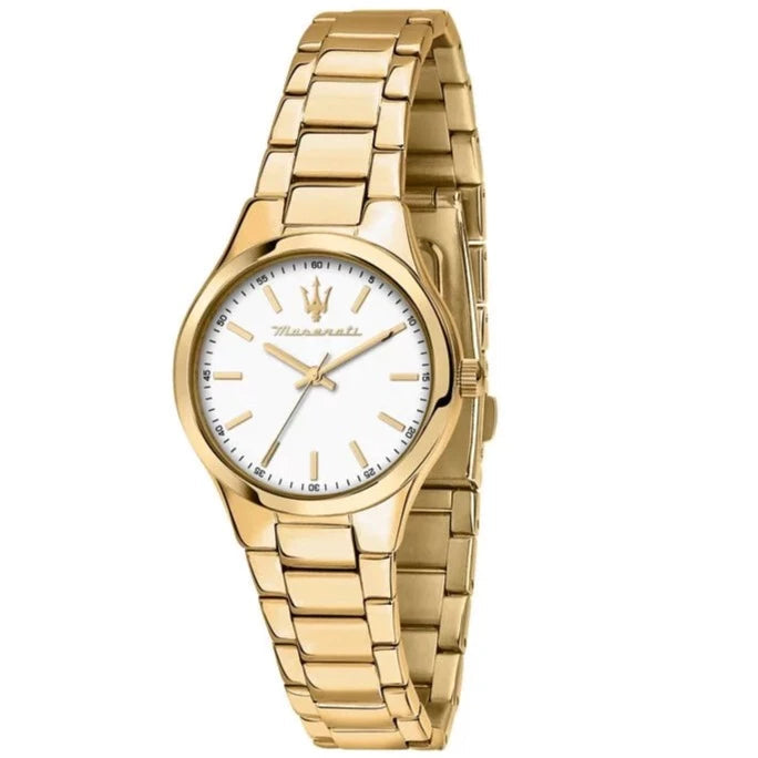 Men's Everyday Wear Design Dress Watches for Casual Style-Maserati Attrazione Ladies Gold Watch R8853151501