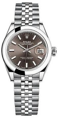 men's Rolex watches with Roman numerals -​Rolex - Lady Datejust 28mm - Stainless Steel