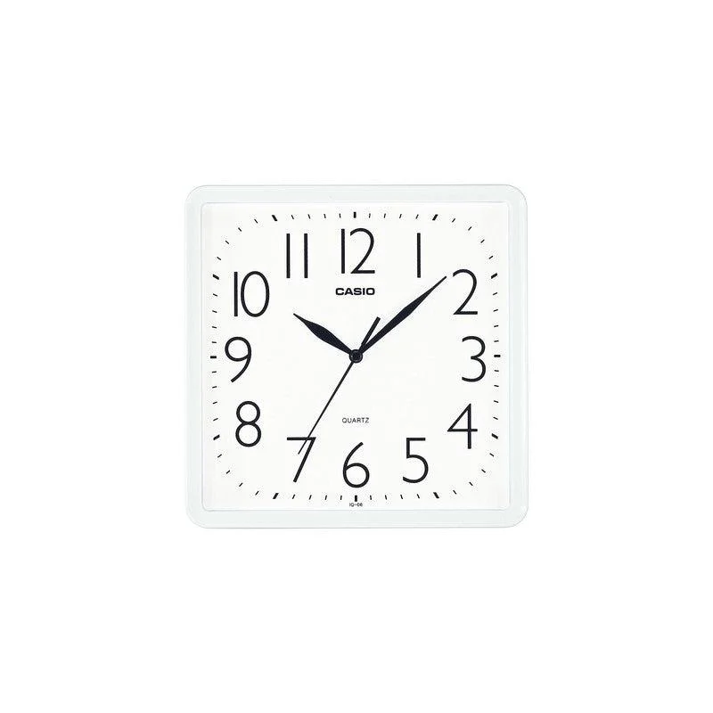 Big Screen Indoor Temperature Clocks-CASIO WALL CLOCK - IQ-06-7DF