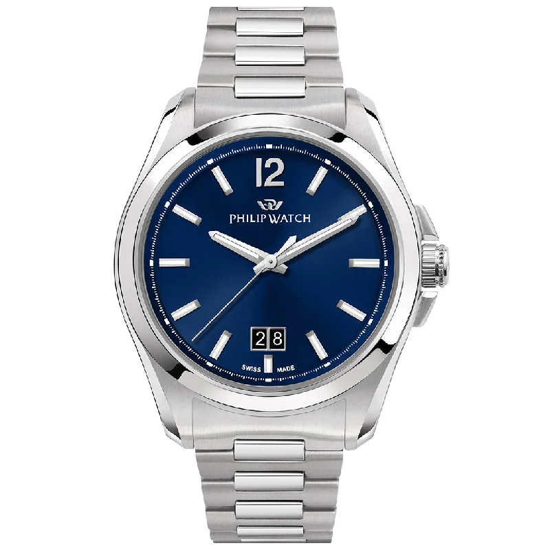 Men's Quartz Watches for Military Personnel-PHILIP WATCH, AMALFI