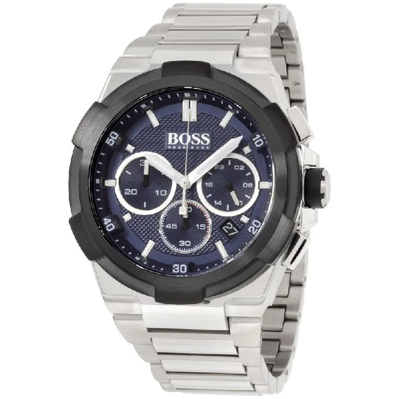 Men's Chronograph Watches for Collectors-Hugo Boss Men's 1513360 Classic Chronograph Stainless Steel Watch