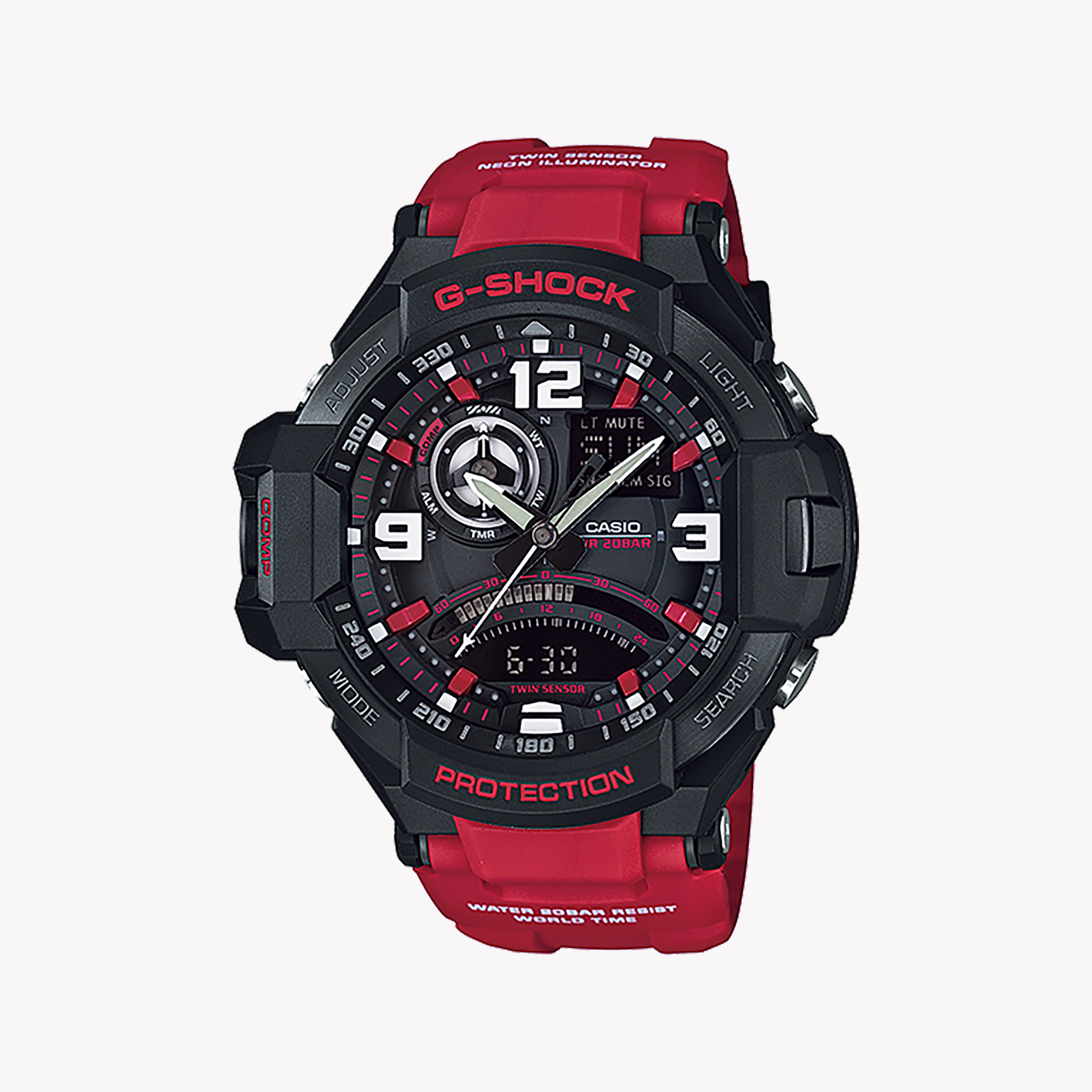 Men's Digital Watches with Personalized Engraving-CASIO G-SHOCK GA-1000-4BDR ADVENTURE READY - MEN'S STYLISH RESILIENT TIMEPIECE
