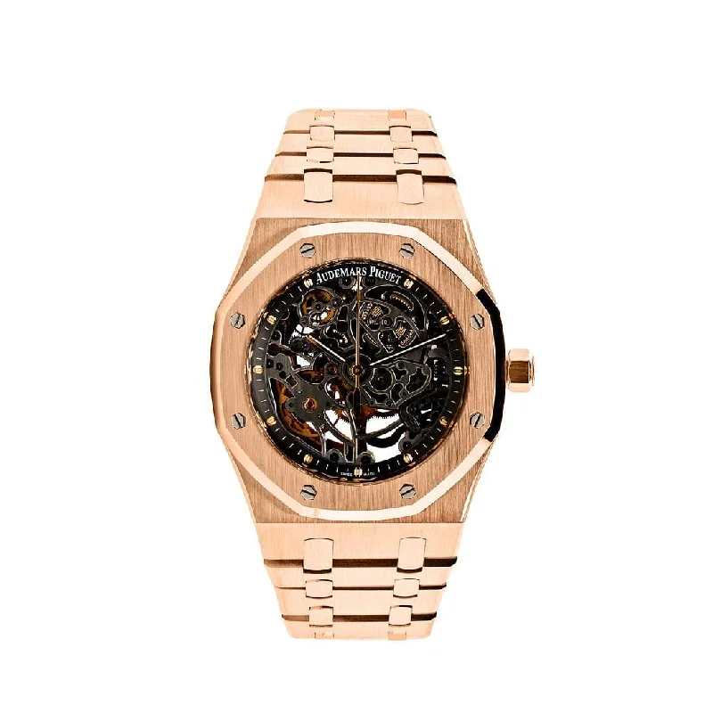 Men's Audemars Piguet Analog Style Watches-Audemars Piguet Royal Oak 15305OR.OO.D088CR.01 Openworked