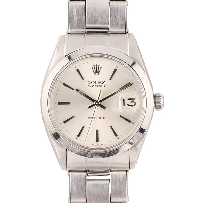men's Rolex watches with diamond accents -​Rolex Oysterdate 6694 , 1966