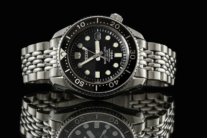 Men's Seiko Everyday Wear Watches-Beads of Rice Bracelet (Seiko 'MM300' SBDX00x)