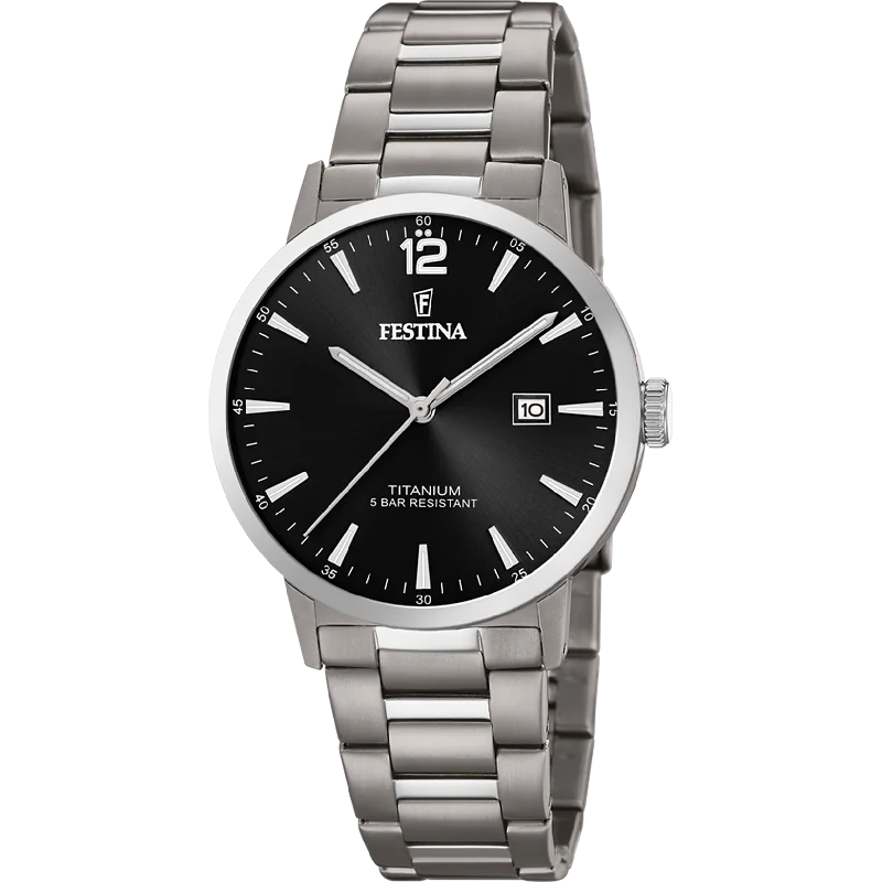 Men's Anniversary Style Dress Watches for Milestone Celebrations-Festina Casual Men's Titanium Watch F20435/3