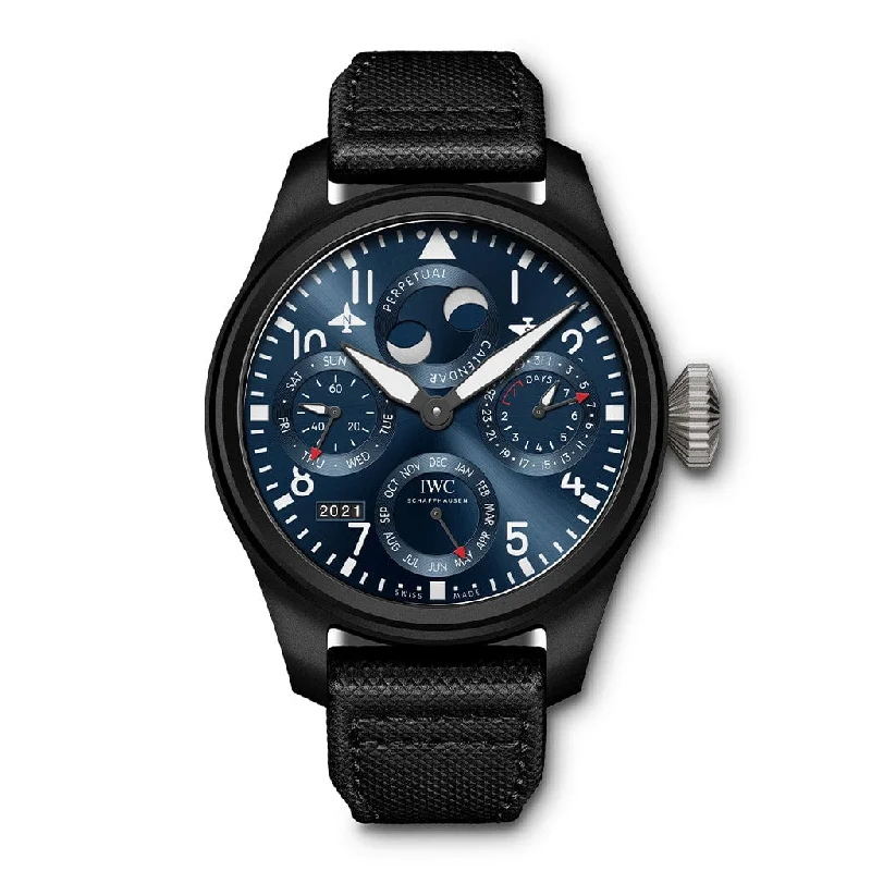 Women's Pilot Watches with Dual Time Zones-BIG PILOT’S WATCH PERPETUAL CALENDAR EDITION “RODEO DRIVE” IW503001