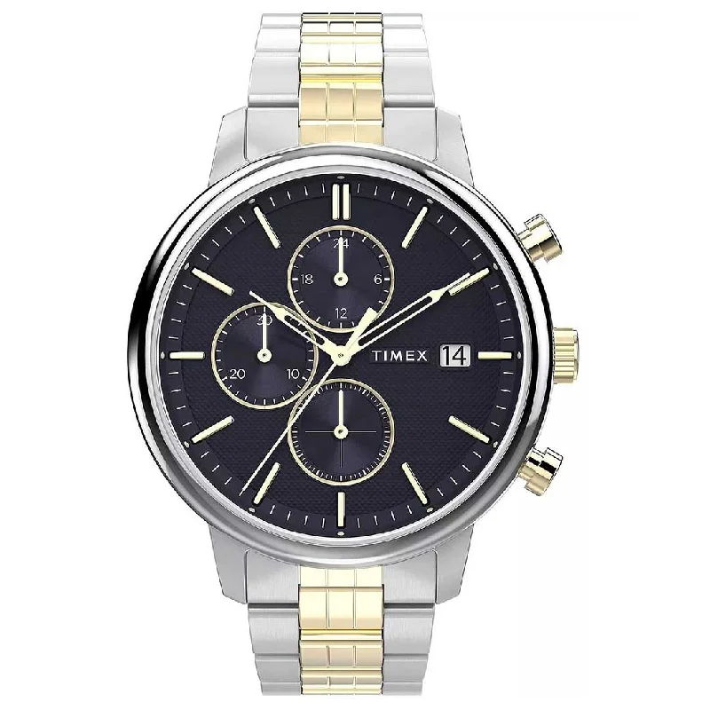 Men's Quartz Watches with Luxury Materials-TIMEX, CHICAGO