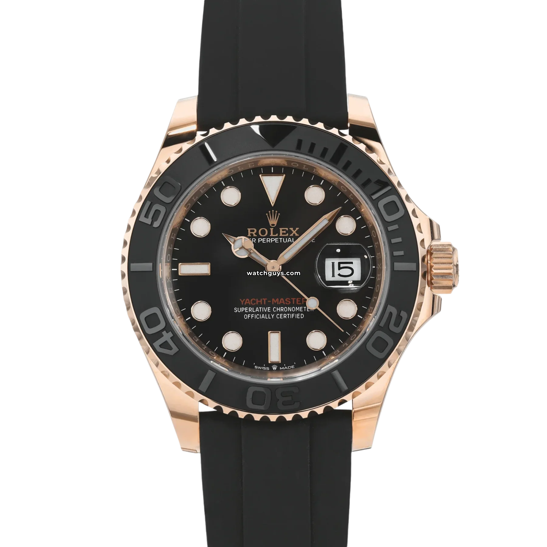 Women's Rolex Sophisticated Style Watches-Rolex Yacht-Master 126655 Oysterflex