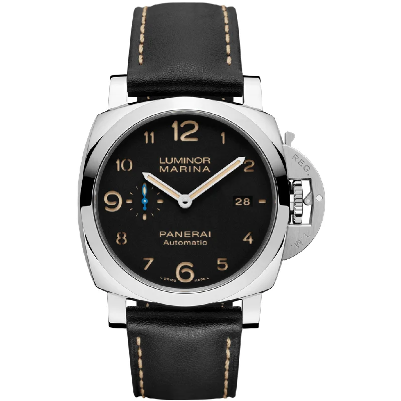 Women's Military Watches with Compass Calibration-Luminor Marina 1950 3 Days PAM01359