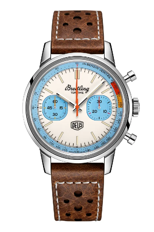 Men's Local Brand Style Dress Watches for Community Support-Breitling Top Time Deus Limited Edition A233112A1A1X1