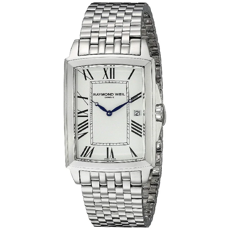 Men's Chronograph Watches for Temperature Monitoring-Raymond Weil Men's 5597-ST-00300 Tradition Stainless Steel Watch