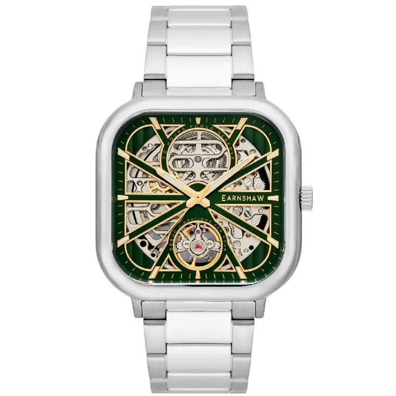 Men's Quartz Movement Style Dress Watches for Precision Timekeeping-Thomas Earnshaw Paxton Watch ES-8211-33