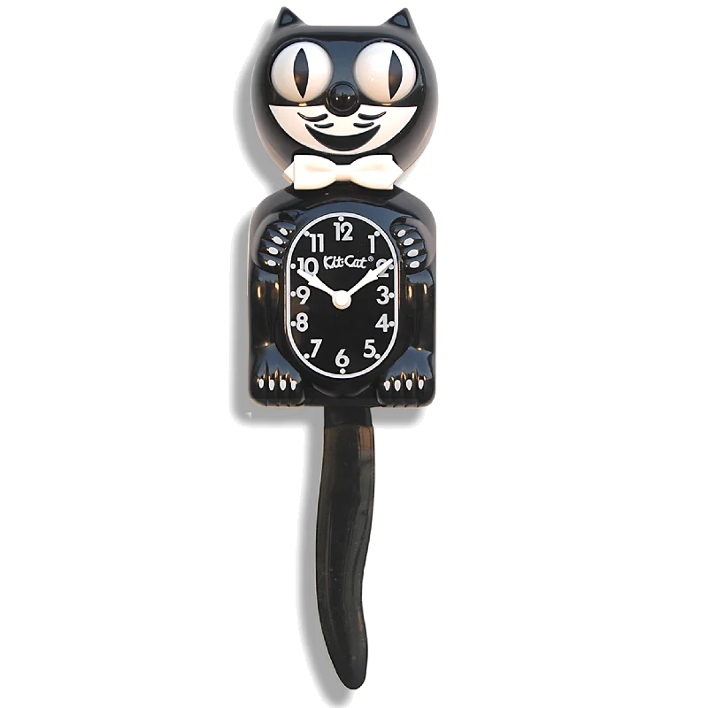 Automaton Clocks for Mechanical Marvels-Classic Black  Kit-Cat® Klock
