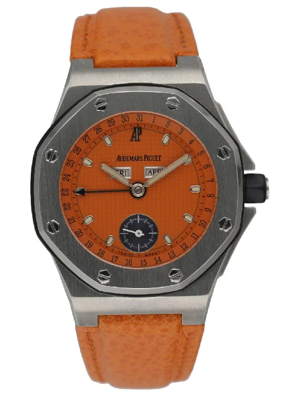 Men's Audemars Piguet Formal Event Design Watches-Audemars Piguet Royal Oak Offshore 25808ST Men's Watch Box & Papers
