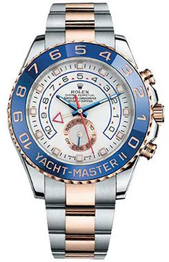 How to clean Rolex Cerachrom bezel on men's watches -Rolex - Yacht-Master II 44mm - Stainless Steel and Everose Gold