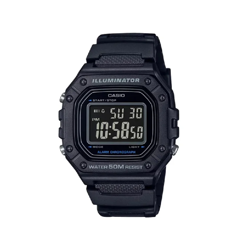 Men's Digital Watches for Pilots-Casio Sports Digital Digital 43.2mm Resin Band