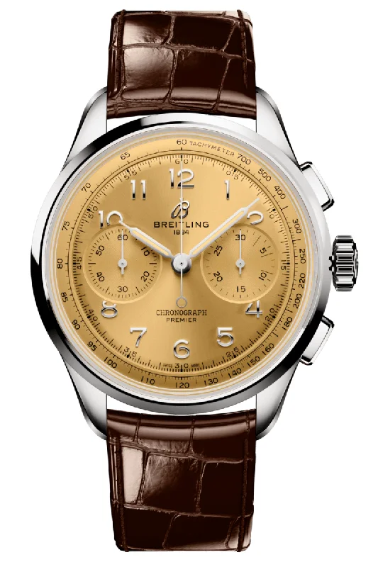 Men's Special Edition Design Dress Watches for Charity Events-Breitling Heritage Premier B09 Chronograph 40 AB0930F51H1P1
