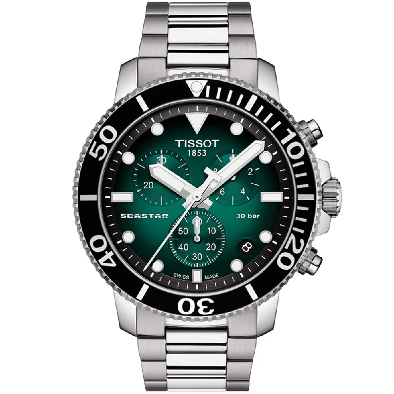 Men's Quartz Watches for Workouts-TISSOT, SEASTAR 1000