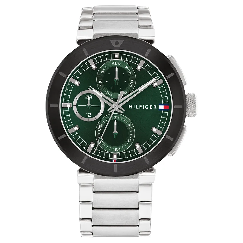 Men's Quartz Watches with Morse Code Feature-TOMMY HILFIGER, LORENZO