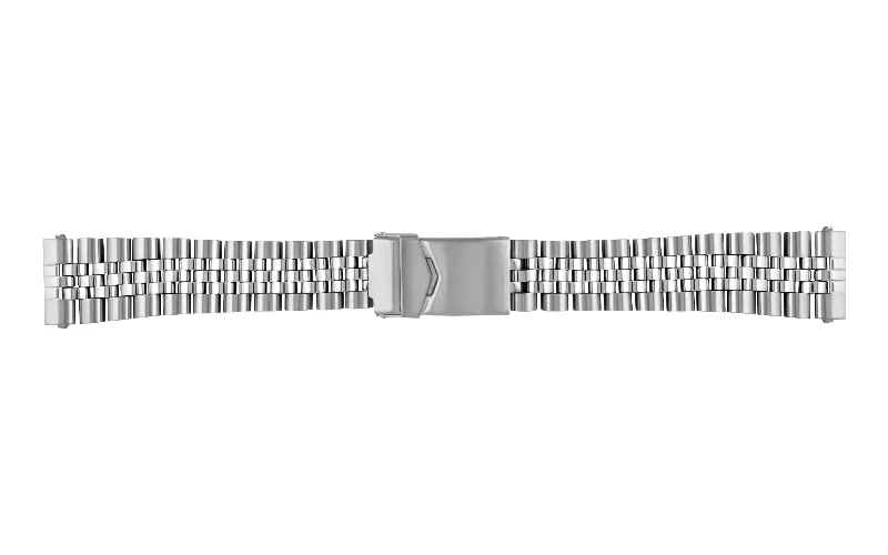 Best Rolex men's watches under $5000 for luxury collectors -AWB Steel Series - Men's Silvertone Solid Link Rolex Jubilee® Style Metal Watch Band