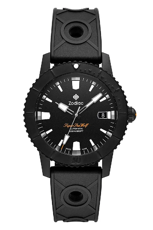 Men's Autumn Style Dress Watches for Harvest Festivals-Zodiac Super Sea Wolf Compression ZO9297