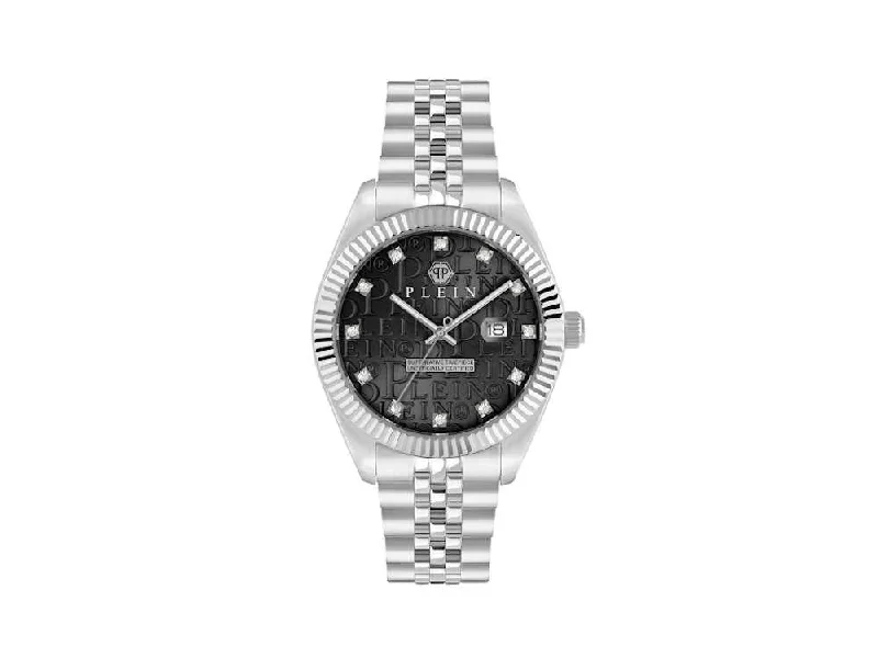 Men's Quartz Watches for Modern Design-Philipp Plein Date Superlative Quartz Watch, Black, 41mm, PWMFA0125