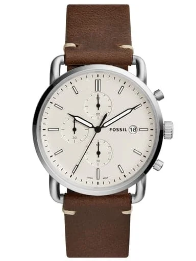 Men's Chronograph Watches with Anniversary Edition-Fossil The Commuter Men'S Watch Watch