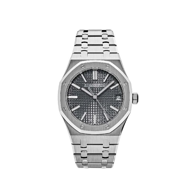 Men's Audemars Piguet Modern Design Watches-Audemars Piguet Royal Oak 15510ST.OO.1320ST.05 Selfwinding '50th Anniversary' Stainless Steel Grey Dial (2022)