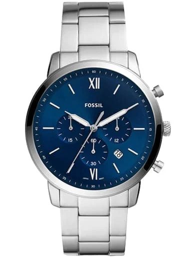 Men's Chronograph Watches for Timeless Style-Fossil Neutra Analog Blue Dial Men'S Watch Fs5792I