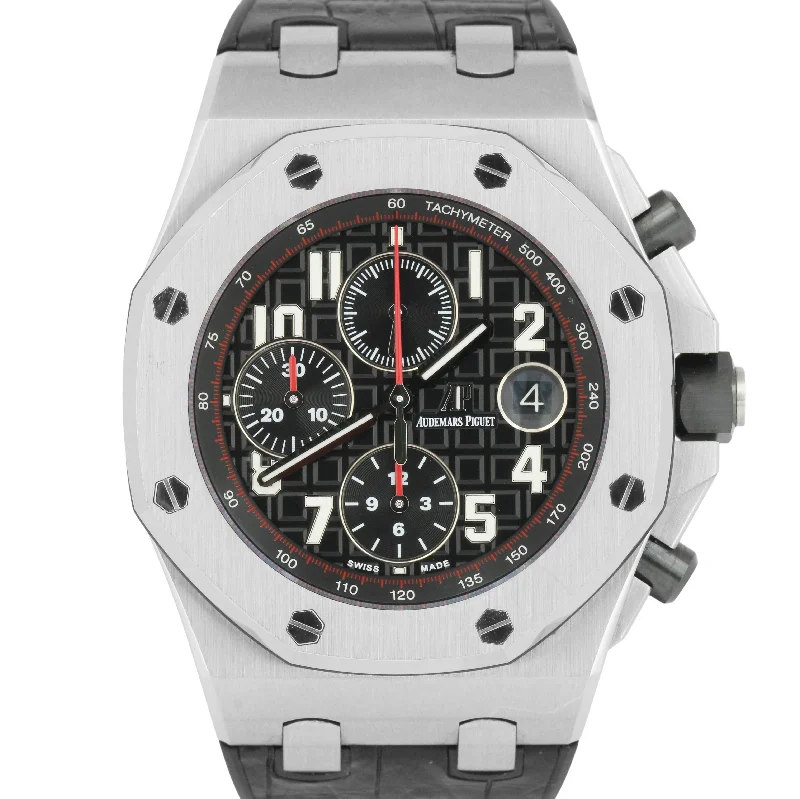 Audemars Piguet Office Wear Style Watches for Women-2024 SVC MINT PAPERS Audemars Piguet Royal Oak Offshore VAMPIRE 42mm 26470ST BOX