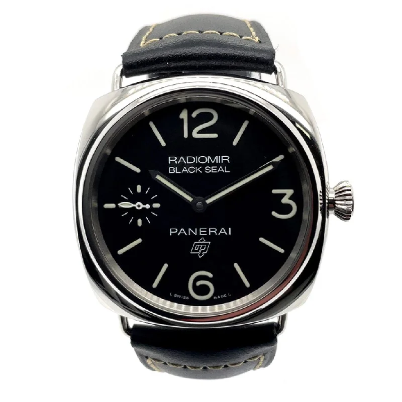Women's Military Watches for Workouts-Radiomir Black Seal Logo 45mm PAM00754 - Certified Pre-Owned