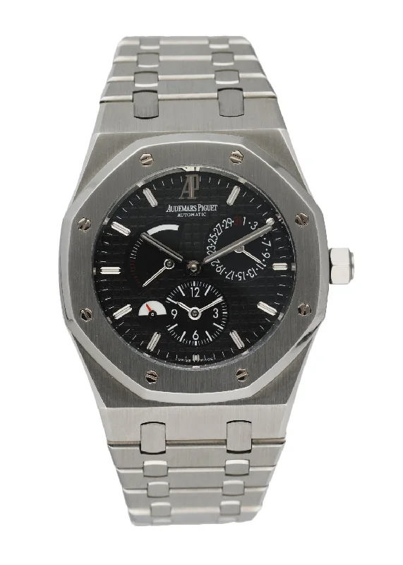 Men's Audemars Piguet Wedding Watches-Audemars Piguet Royal Oak 26120ST Dual Time Box & Papers