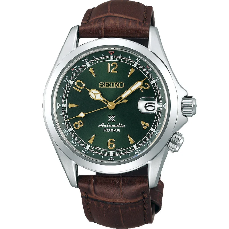 Men's Seiko Stylish Style Watches-Seiko Prospex Alpinist SPB121J Automatic