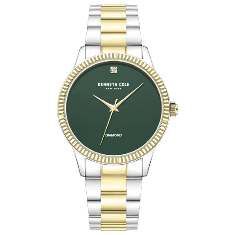 Men's Quartz Watches with Pilot's Watch Design-KENNETH COLE, MODERN CLASSIC DIAMOND