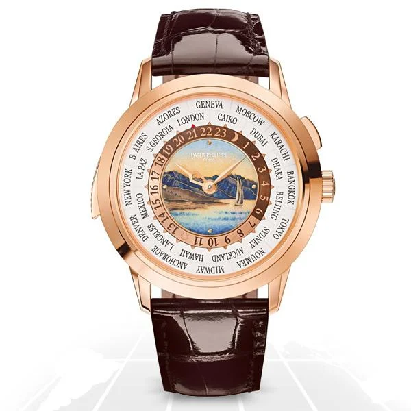 Men's Patek Philippe Watches with Classic Design-Patek Philippe	Complications World Time Minute Repeater	5531R-012